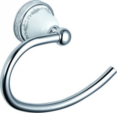Sanibano Kleo, полотенцедержатель - полукольцо, цвет хром H9750/04CR