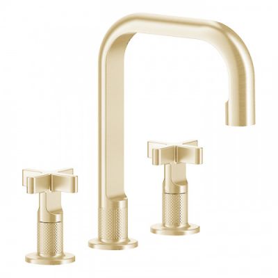 Gessi Inciso Смеситель для раковины на 3 отв., цвет: золото 58114#246