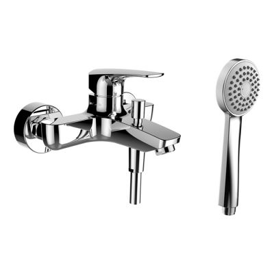 HF500760100600 Laufen Laurin Смеситель для ванны/душа, настенный, с ручным душем Stella и шлангом 160см., цвет: хром