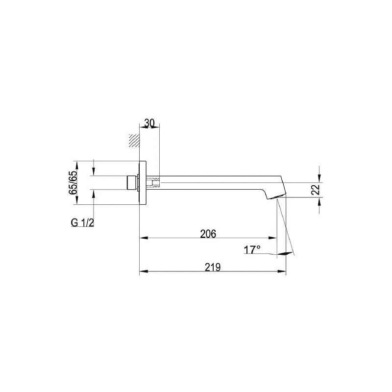 VILLEROY&BOCH  Classic Излив VBTVT10150500061