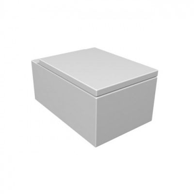 Унитаз подвесной безободковый 52 см GSG Box BXWCSO000FI белый глянец