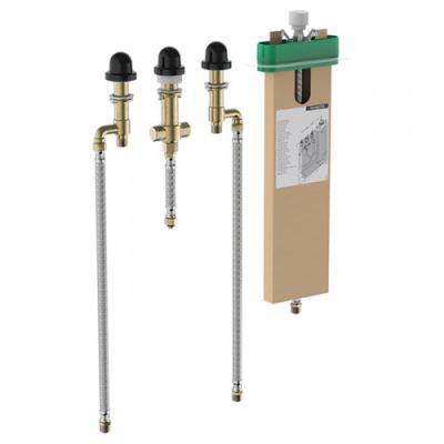 Hansgrohe Встраиваемая часть смесителя, на борт ванны на 4 отверстия 13440180