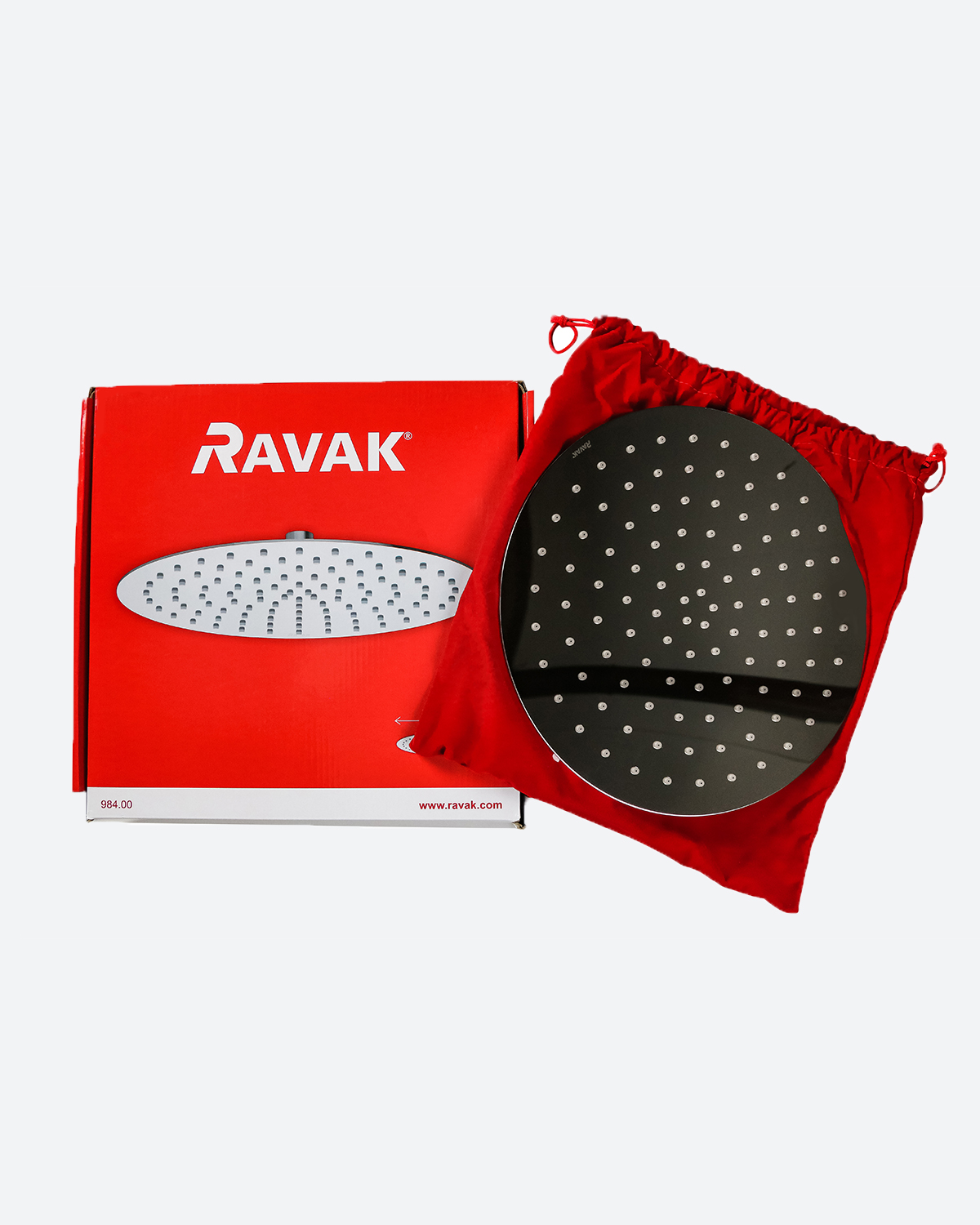 X07P336 Лейка для душевого вывода Ravak Slim Chrome 300 мм 984.00