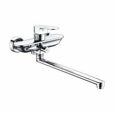 Dinkel 5802L Смеситель для ванны с длинным изливом Размеры (Ш/В/Г): 25х15,9х40,8 см