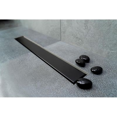 13701323 Душевой лоток BETTOSERB Frameless Matte Black 950
