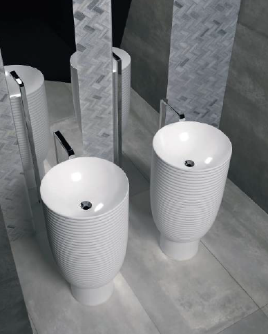 Disegno Ceramica Раковина напольная LOOM LO08542001 белая