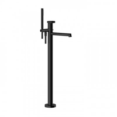 Gessi Anello Смеситель для ванны, напольный, цвет: Black XL 63328#299