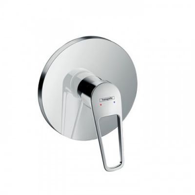 Hansgrohe Novus Loop Однорычажный смеситель для душа, с рукояткой-петлей, скрытый монтаж, внешняя часть, цвет: хром 71365000