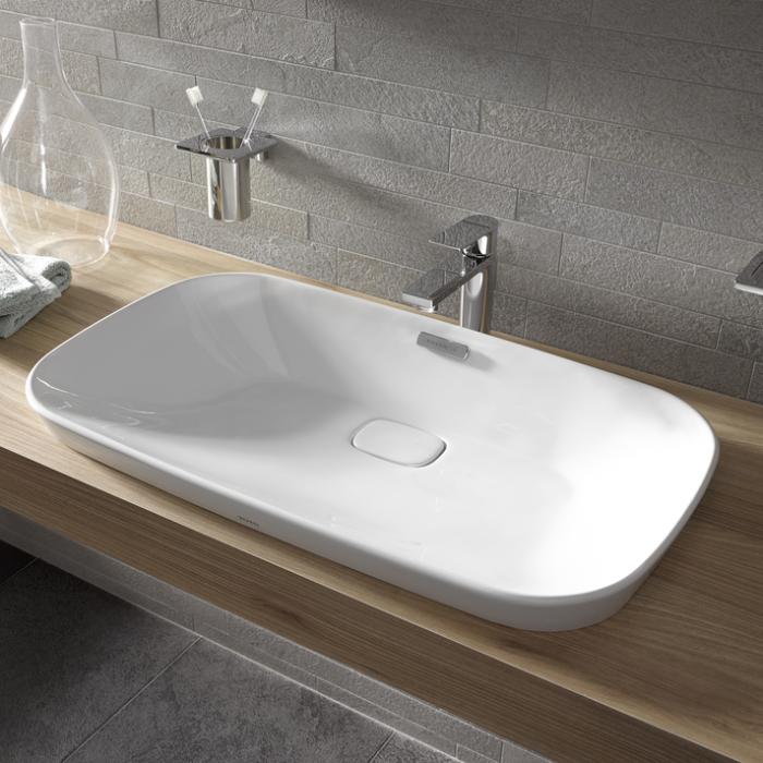 TOTO NEOREST Раковина 596x397 мм, полувстраиваемая LW3716HY#XW