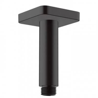 Hansgrohe Vernis Shap Потолочный держатель 100 мм, цвет: матовый черный 26406670