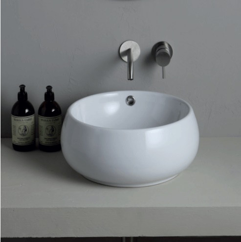 Раковина на столешницу d 46 см Alice ceramica 24110301 Tulip big