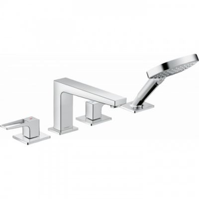 Hansgrohe Metropol Смеситель на борт ванны, на 4 отв., цвет: хром 74553000