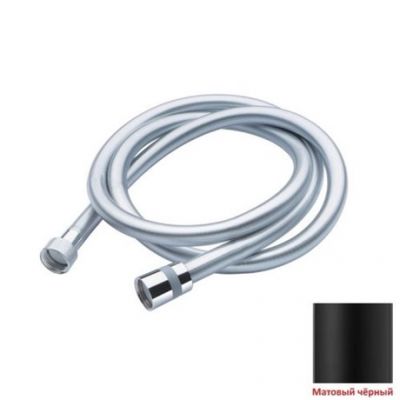 FL005A05Q AquaElite шланг для душа, 100 см, 1/2", чёрный матовый