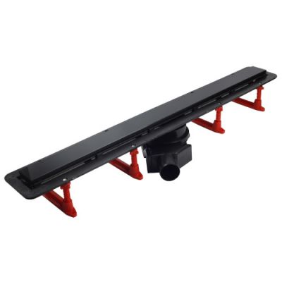 Душевой лоток Pestan Confluo Frameless Line 950 Black Glass