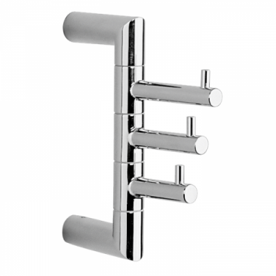 CISAL System Крючок тройной, цвет хром SY09070021