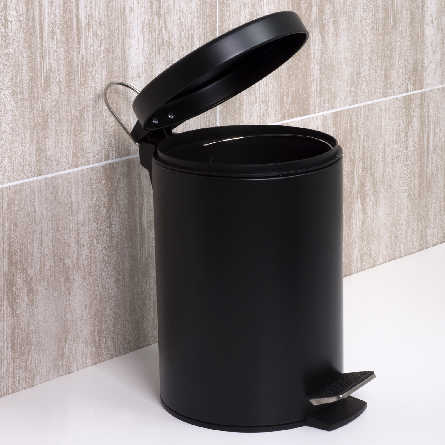 K-635BLACK Ведро 5L Размеры (Ш/В/Г): 21х32х27 см
