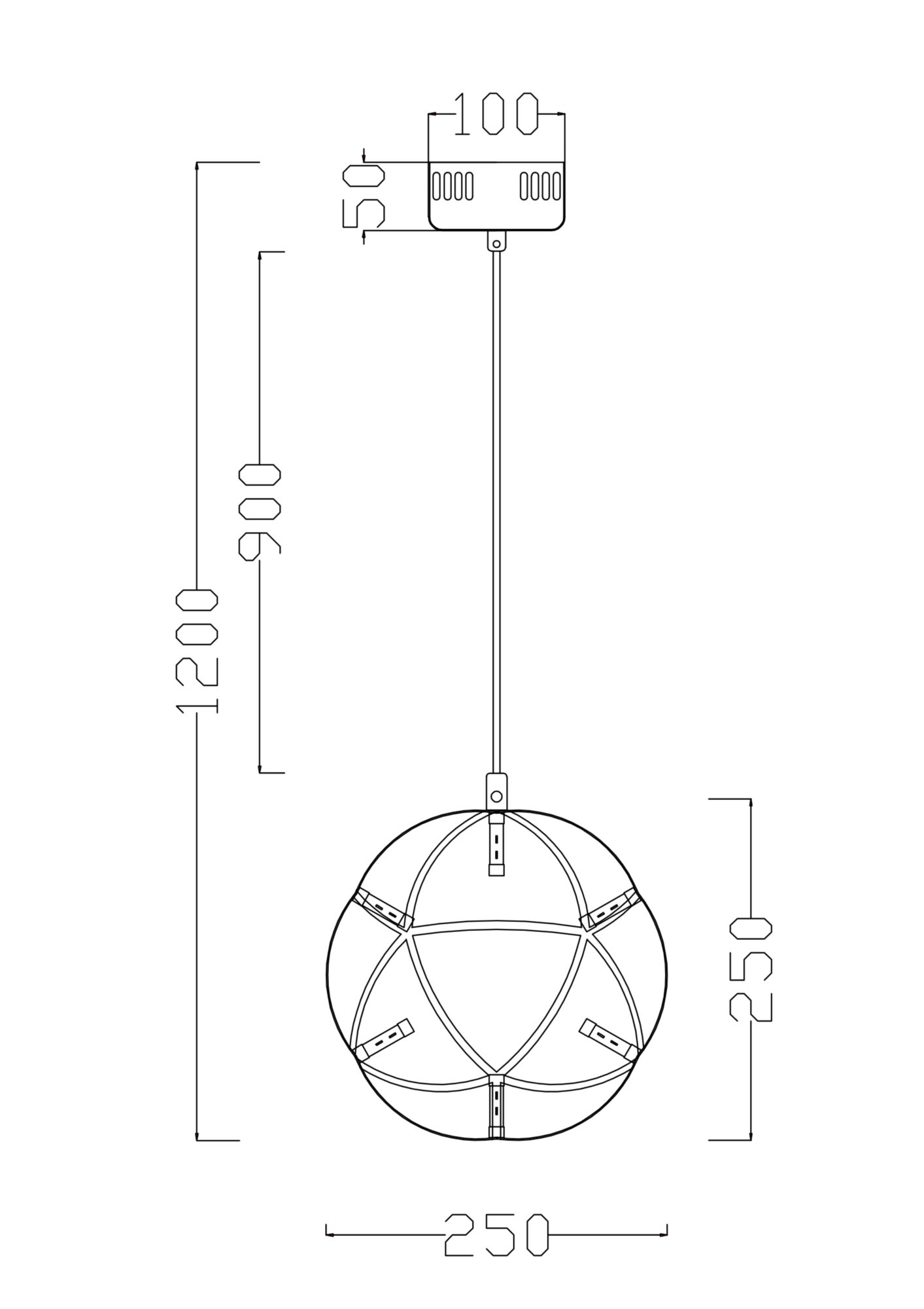 Freya Amber Подвесной светильник FR5099PL-L6CH