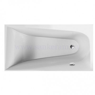 Ванна акриловая Vayer boomerang 180x80 левая