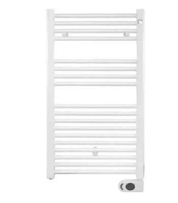 PBEZ-090-50/MQ Ral 9016 Zehnder Aura полотенцесушитель электрический 906х500, белый