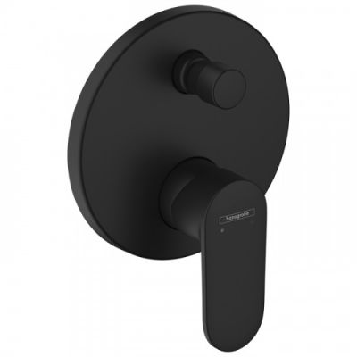 Hansgrohe Vernis Blend Смеситель для ванны, встаиваемый, цвет: черный матовый 71466670