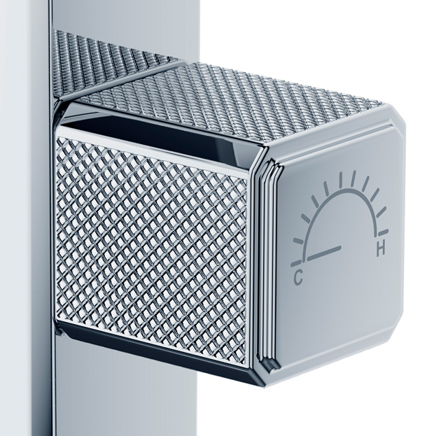 Maxonor ABSOLUTE PL11109 Смеситель для раковины высокий, хром