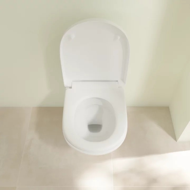 Подвесной унитаз Villeroy&Boch O.novo 5660H101 сиденье микролифт
