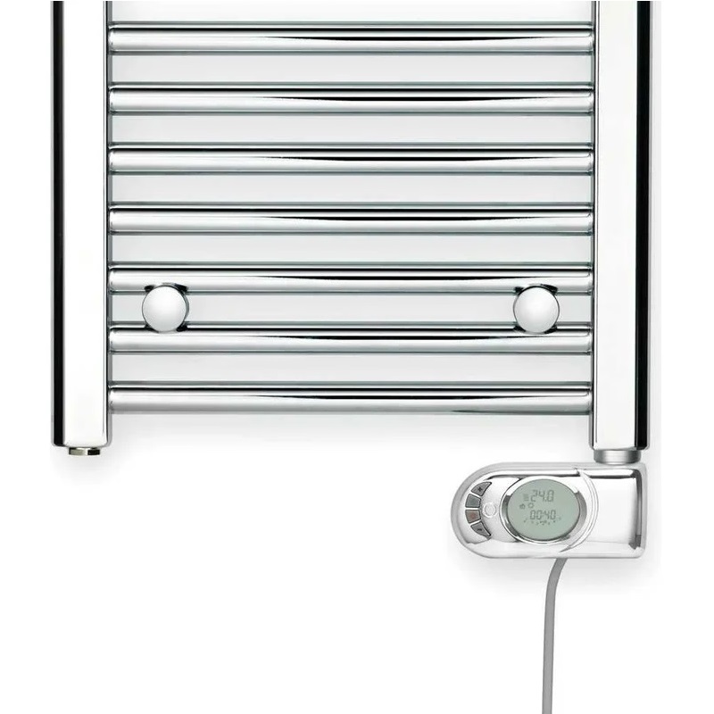 PBECZ-090-50/MQ Zehnder Aura полотенцесушитель электрический 906x500, хром