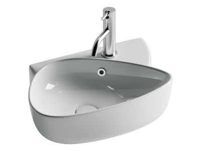 CN5049 Ceramica Nova Раковина подвесная 495x350x155, цвет белый