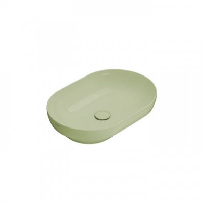 Globo T-Edge Раковина-чаша 60х41х14 см, без отв., на столешницу, цвет: Lime