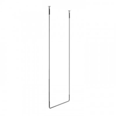 Gessi Goccia Полотенцедержатель потолочный - 60хh160см., цвет: Brushed chrome 38143#147