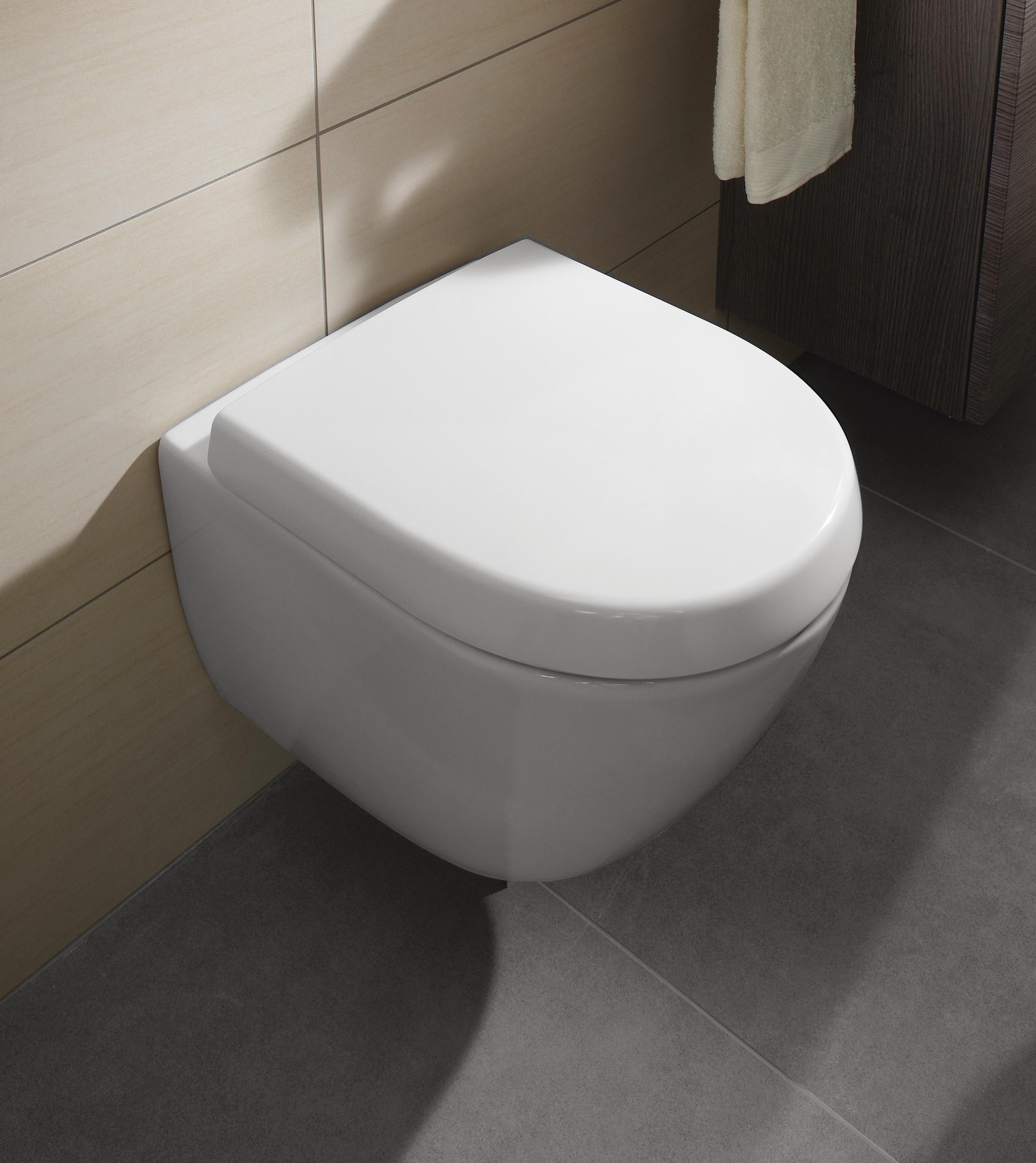 Подвесной унитаз Villeroy&Boch Subway 2.0, белый альпин 56061001