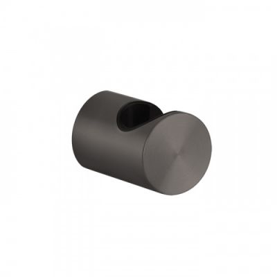 Gessi 316 Держатель неподвижный для душевой лейки, цвет: brushed black metal pvd 54157#707