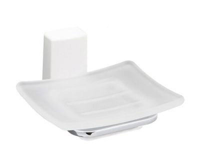 Leine K-5029WHITE Мыльница Размеры (Ш/В/Г): 11х6х11,2 см