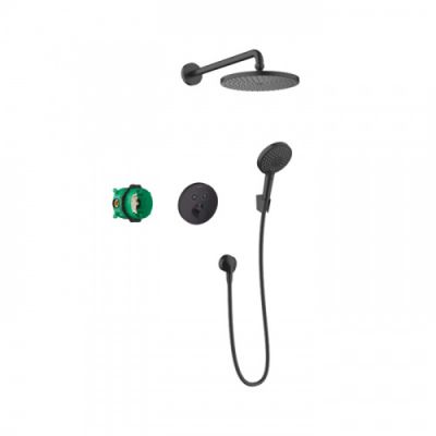 Hansgrohe Raindance Душ. cистема, цвет черный матовый 27959670