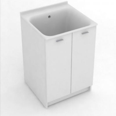 Тумба с раковиной постирочная 60x60 глубокая Kerasan 9165K3*0