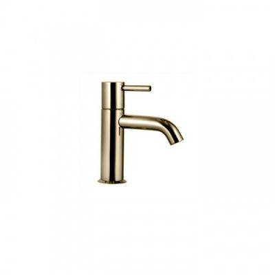 Fantini AF/21 Смеситель для раковины, 1 отв., излив: 126 мм, цвет: Matt British Gold PVD 27 P6 A704WF