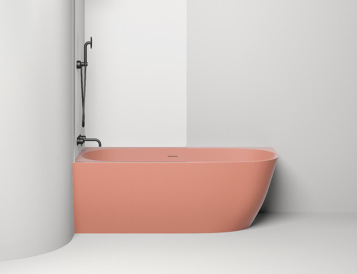 Salini NEW Sofia Corner Left Ванна 170X85 покраска по RAL матовая