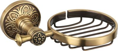Sanibano Nilo, настенная мыльница решетка, цвет золото H6600/25GOLD