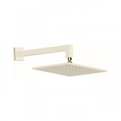 Cisal Shower Верхний душ 25х25см., с настенным держателем  L34см., цвет: Nichel Spazzolato DS0136602F