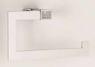 Sanibano Diamond, полотенцедержатель - полукольцо, цвет хром-кристаллы Swarovski crystal H9000/05CRС