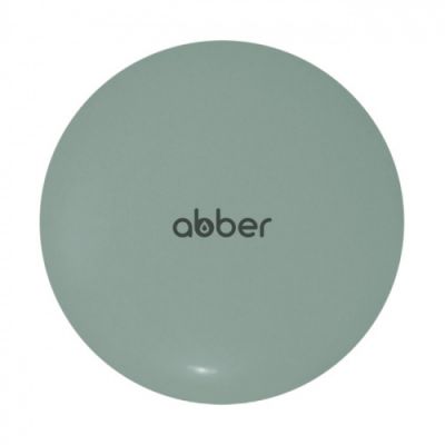 Накладка на слив для раковины ABBER AC0014MCG светло-зеленая матовая, керамика
