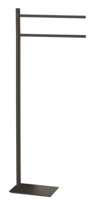 Gedy G-Trilly, стойка: 2 полотенцедержателя, цвет черный матовый TR31(14)
