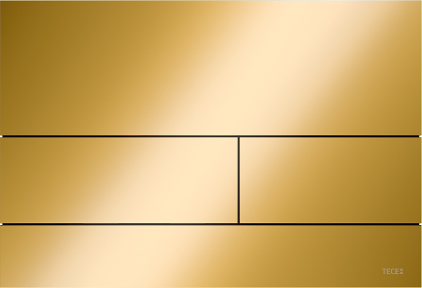 TECESQUARE II клавиша смыва 9240839 глянец, позолоченный hansgrohe/AXOR
