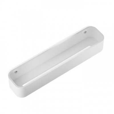 Decor Walther Stone DCT45 Душевая полочка 45x10см, подвесная, цвет: белый / хром 973954