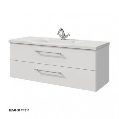 Caprigo ACCORD 120 тумба под раковину подвесная, 2 выдвижных ящика