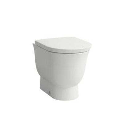 8.2385.1.000.000.1 Laufen New Classic Унитаз напольный безободковый 53х37х43см, выпуск универсальный, цвет: белый