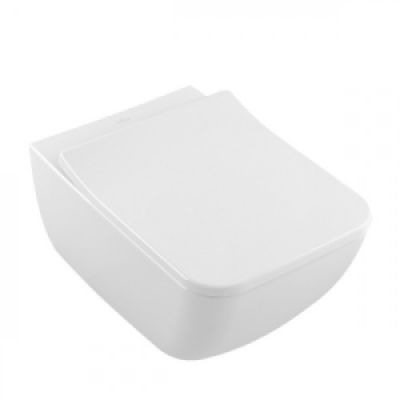 Унитаз подвесной 56 см Villeroy&Boch Venticello 4611RSR1 с сиденьем микролифт