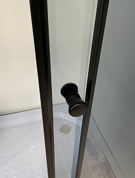 Niagara Eco Душ. уголок NG-010-14QT (1000х1000х1950) низкий поддон(13см) стекло ТОНИРОВАННОЕ,