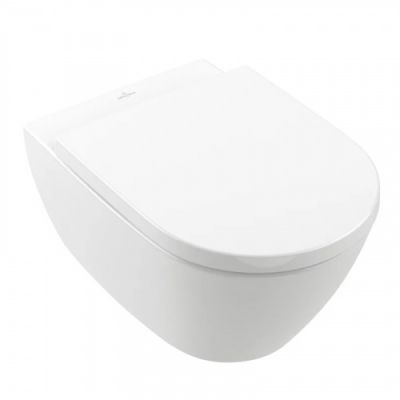 5614R001/9M78S101 Унитаз подвесной CeramicPlus с сиденьем Subway 2.0 Villeroy&Boch