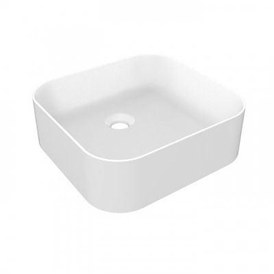 Gessi Rilievo Раковина накладная, 39.4х37.4х10.2см., без отв., цвет: белый 43456#516